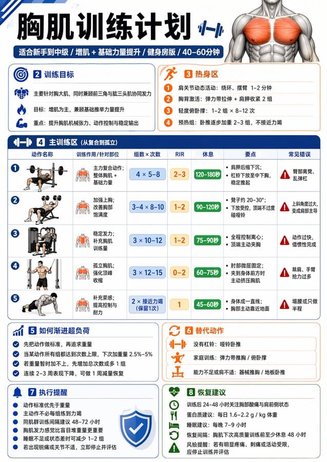A Chinese Fitness Infographic