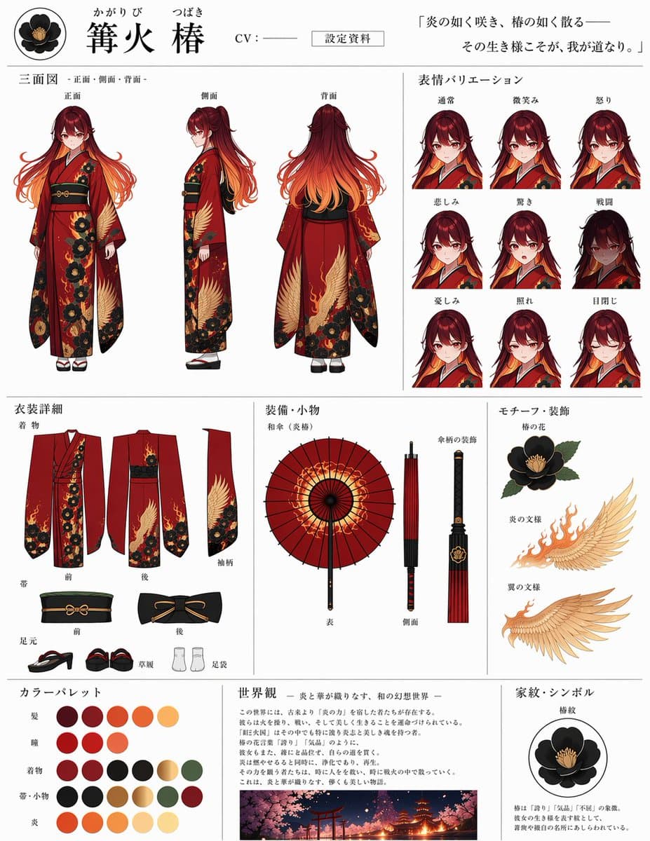 Character Design Sheet
