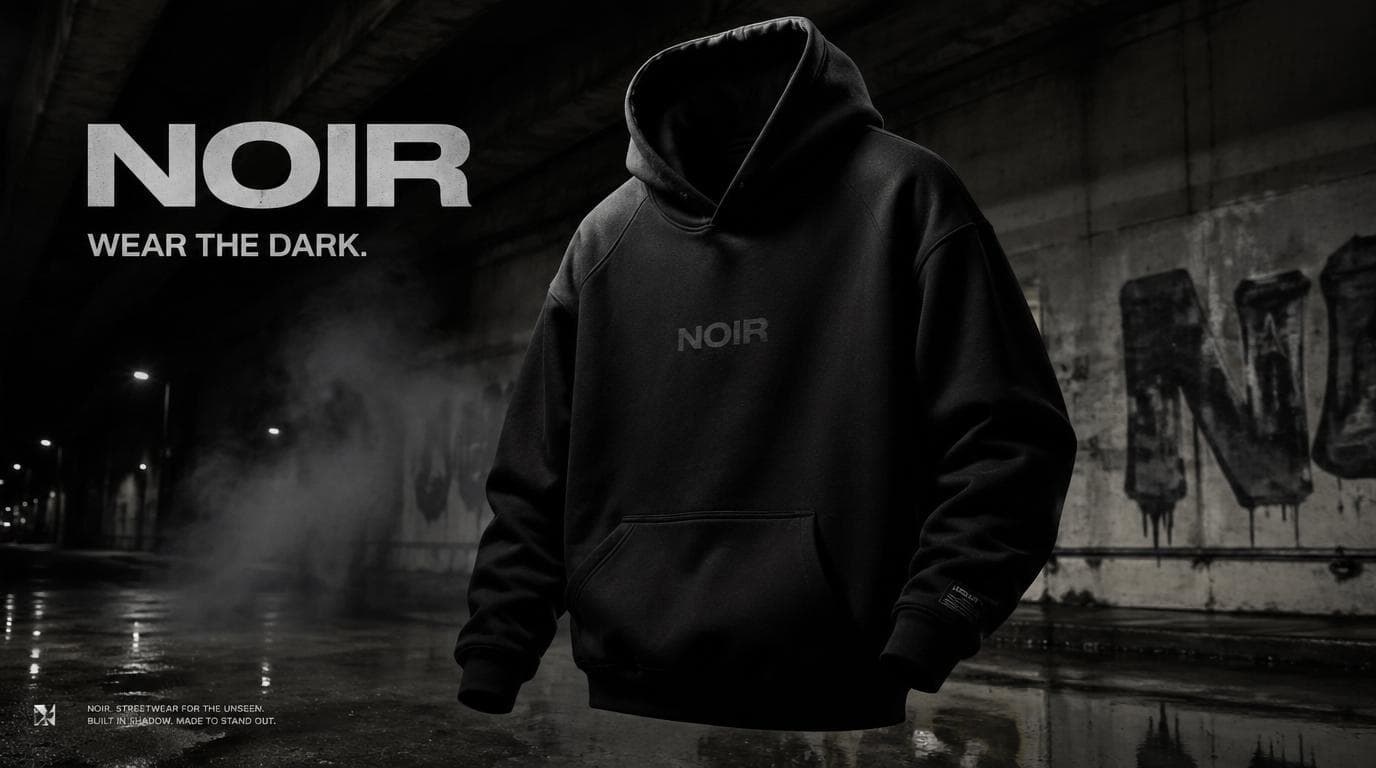 NOIR Streetwear Campaign