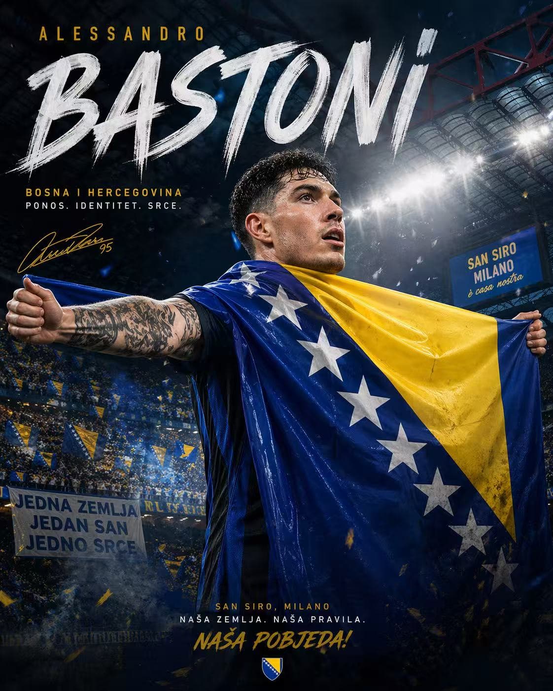 Football-themed Movie Poster