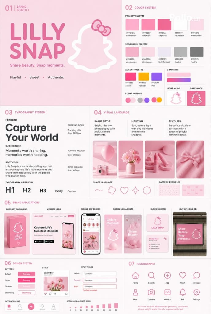 Agency-Grade Brand Identity System Poster