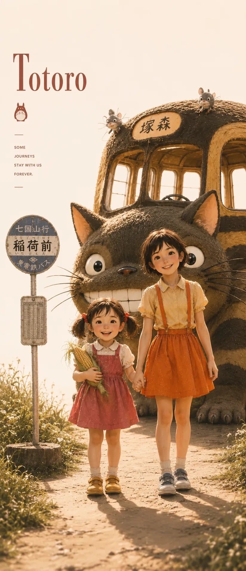 Satsuki Studio Ghibli Cinematic Anime Portrait