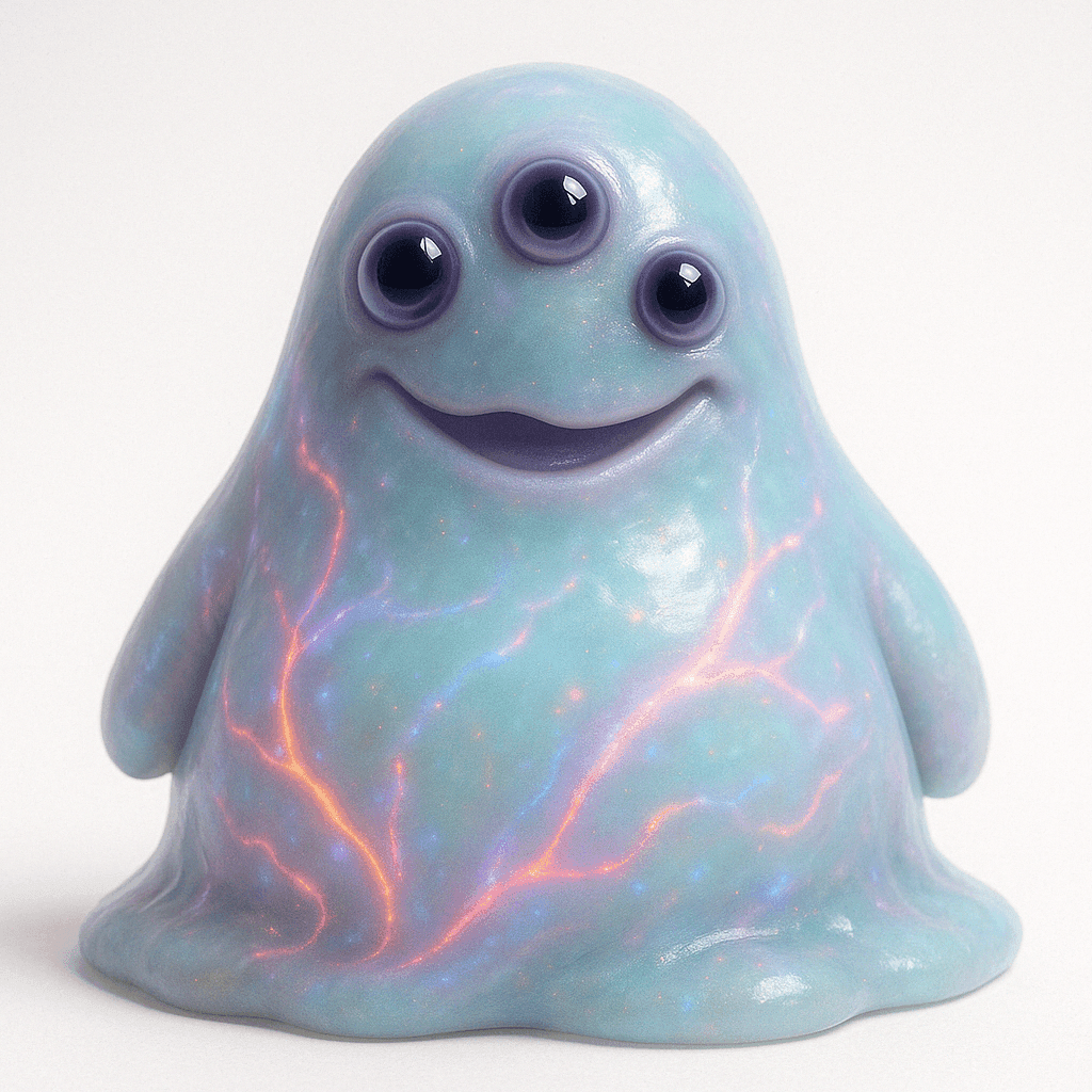 Glorptak the Jiggly Blobby Alien