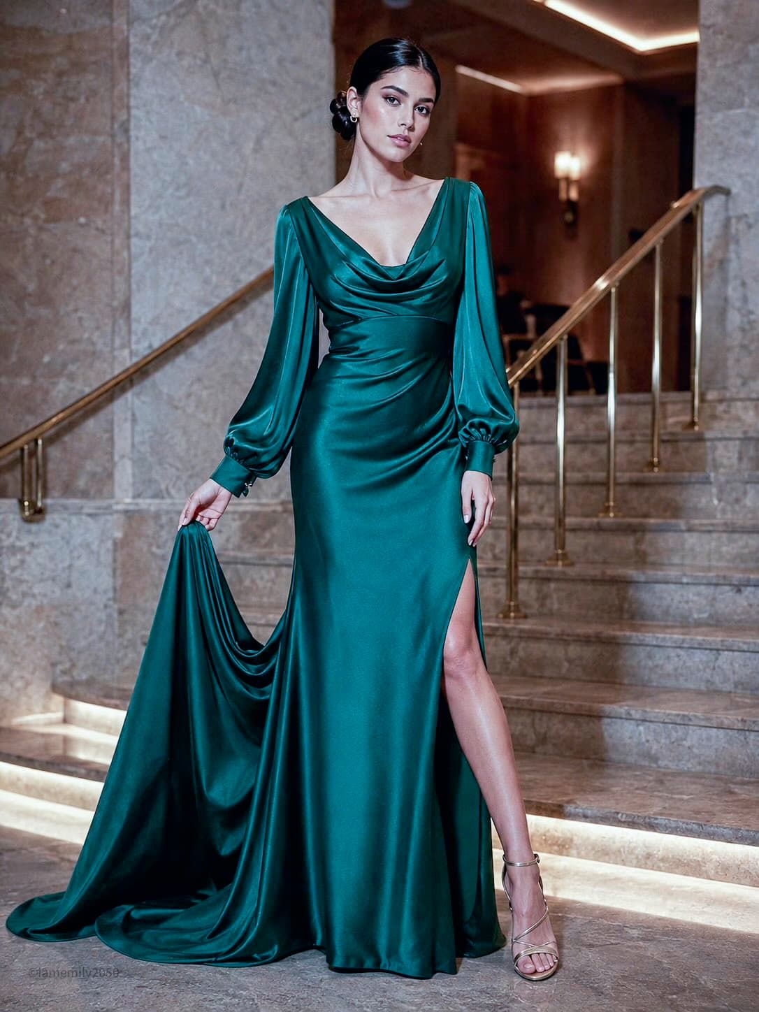 Editorial fashion photography runway pose