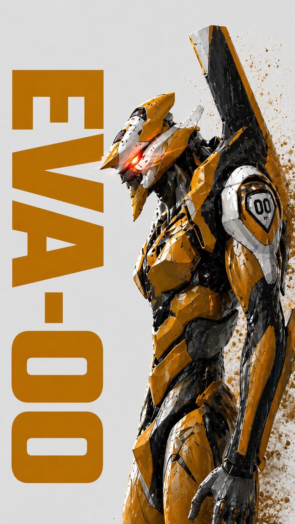 Evangelion Unit-00 Prototype Mecha Portrait