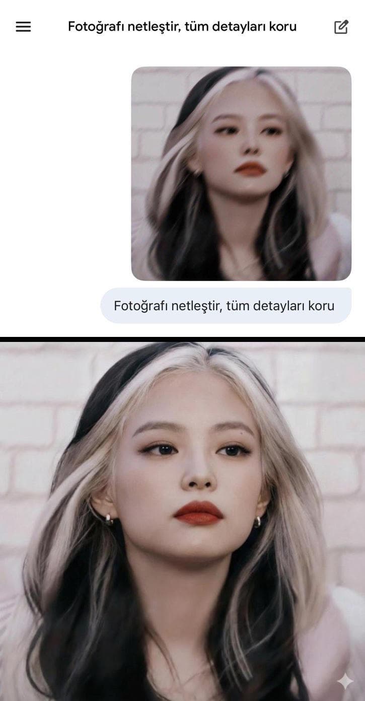 Clear and Blurry Photograph AI Style