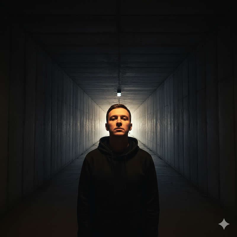 The Tunnel's Leading Gaze